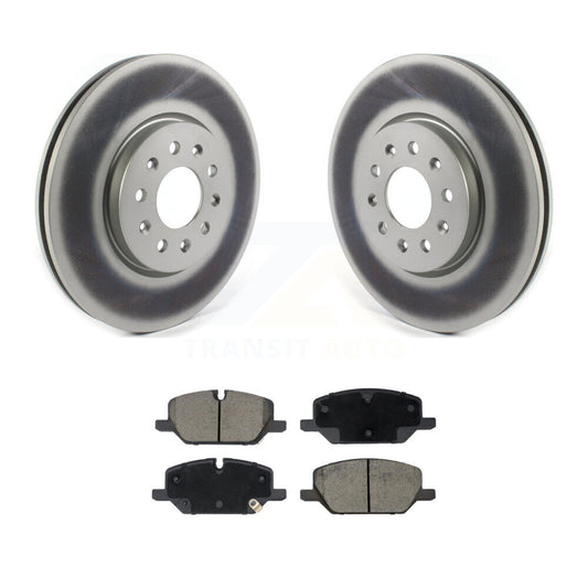 Coated Disc Rotors and Ceramic Brake Pads Kit-KGC-102758 - Kit.bestparts.ca