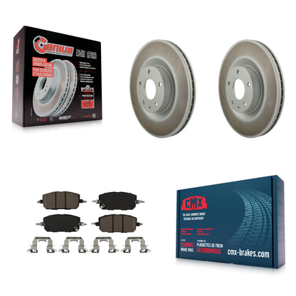 Disc Rotors and Ceramic Brake Pads Kit-KGC-102762