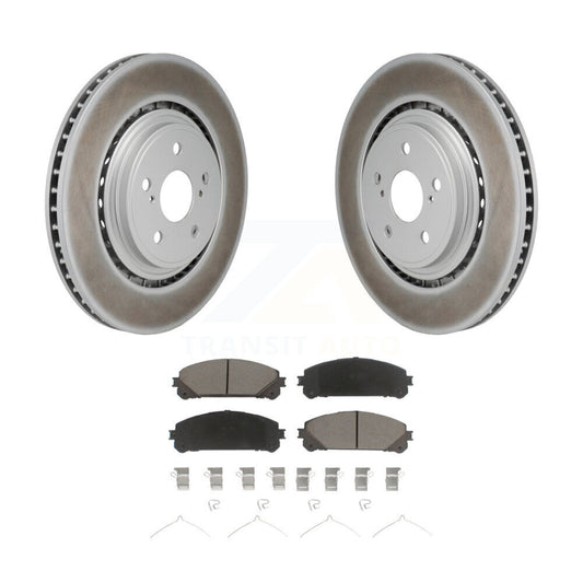 Disc Rotors and Ceramic Brake Pads Kit-KGC-102768 - Kit.bestparts.ca