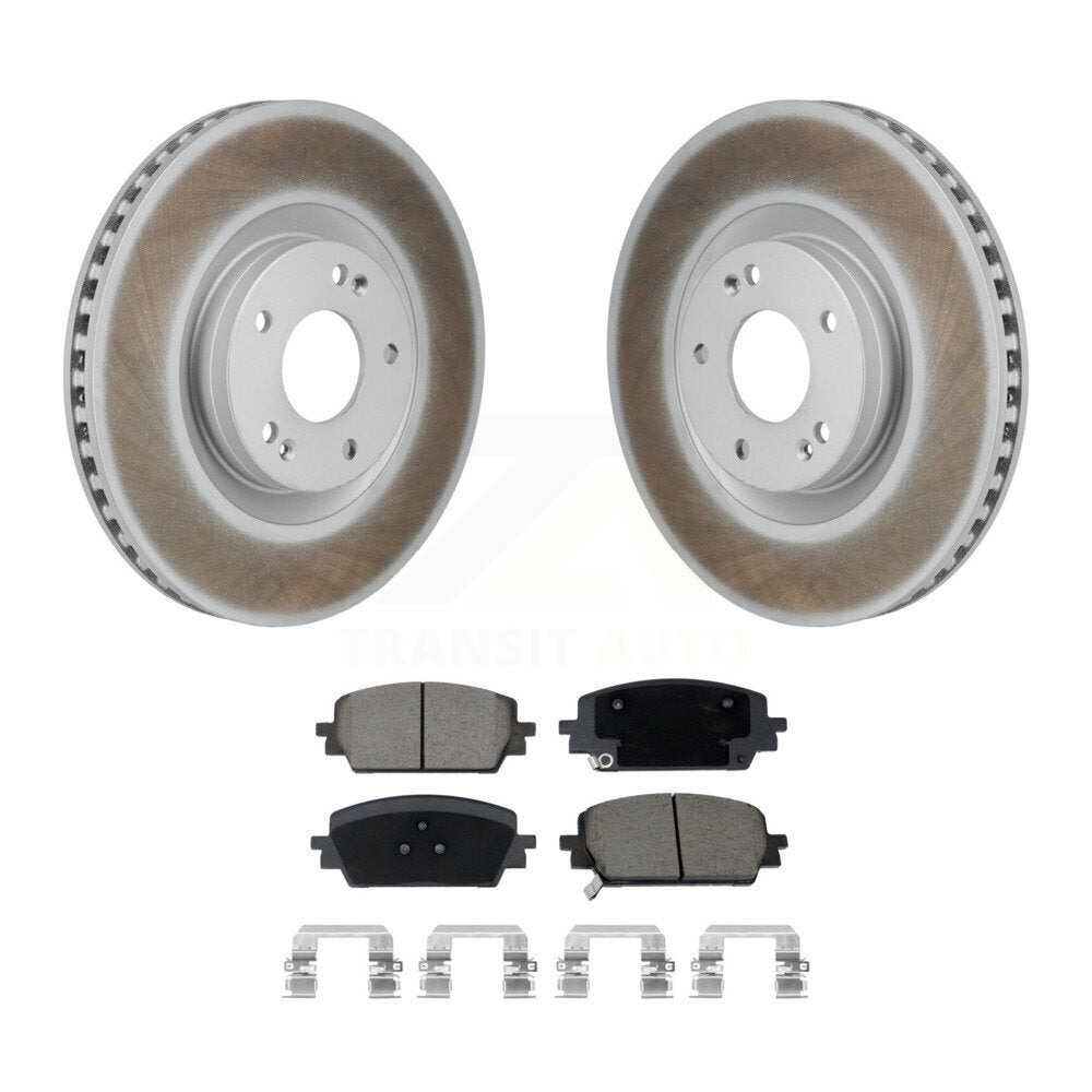 Disc Rotors and Ceramic Brake Pads Kit-KGC-102777 - Kit.bestparts.ca