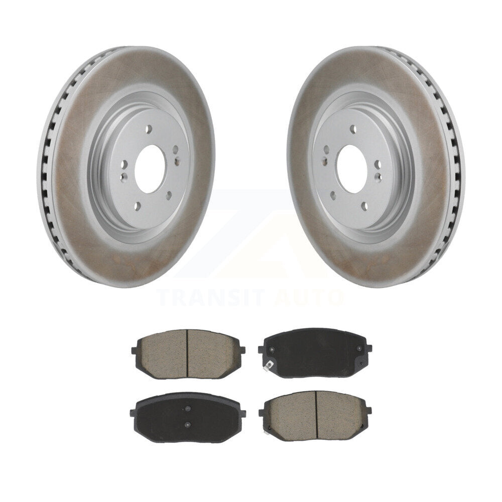 Disc Rotors and Ceramic Brake Pads Kit-KGC-102778 - Kit.bestparts.ca