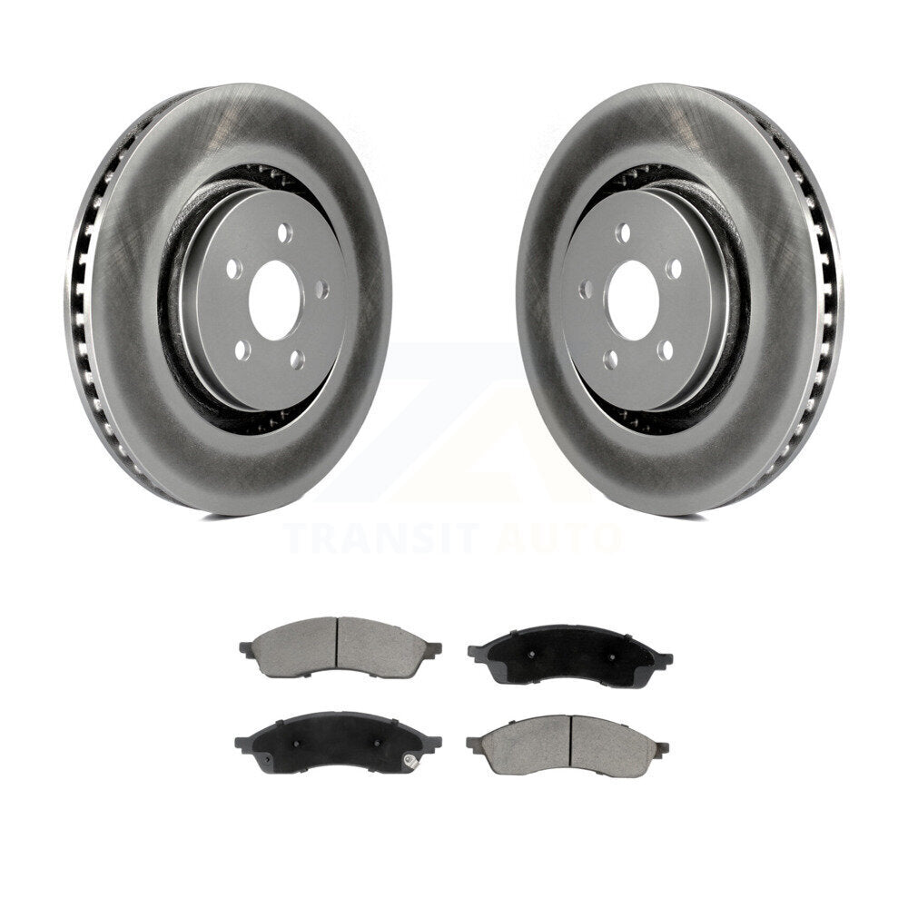 Coated Disc Rotors and Ceramic Brake Pads Kit-KGC-102782 - Kit.bestparts.ca Kit.bestparts.ca