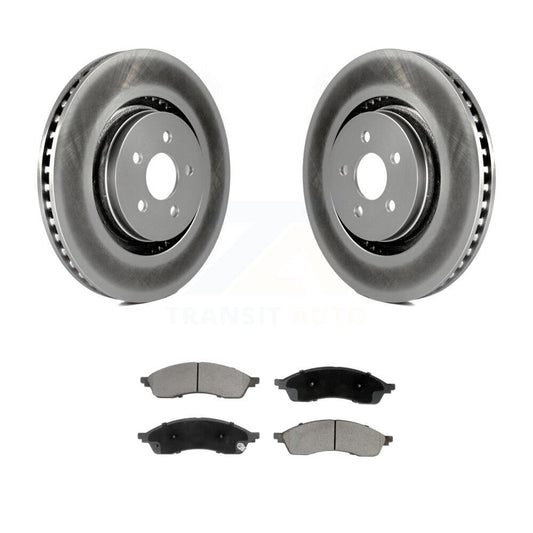 Coated Disc Rotors and Ceramic Brake Pads Kit-KGC-102782 - Kit.bestparts.ca
