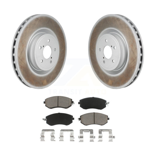 Disc Rotors and Ceramic Brake Pads Kit-KGC-102793 - Kit.bestparts.ca