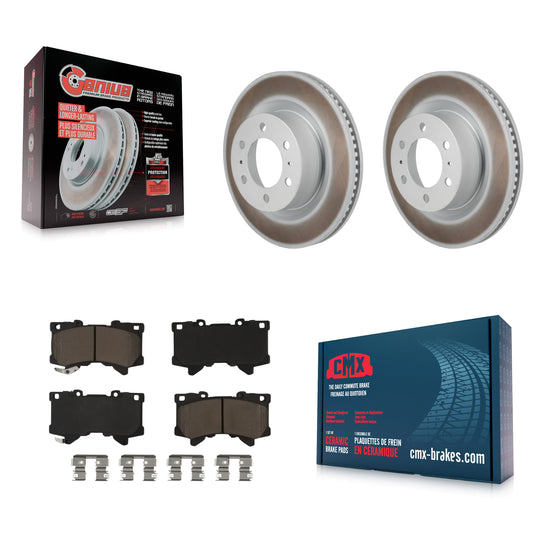 Disc Rotors and Ceramic Brake Pads Kit-KGC-102800