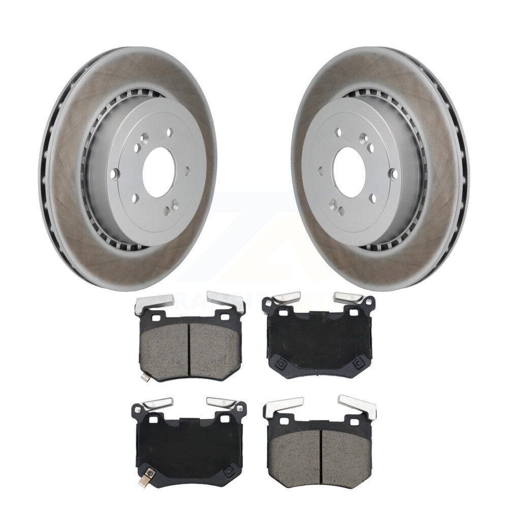 Disc Rotors and Ceramic Brake Pads Kit-KGC-102824 - Kit.bestparts.ca