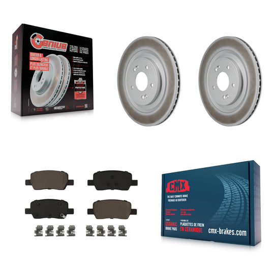 Disc Rotors and Ceramic Brake Pads Kit-KGC-102831