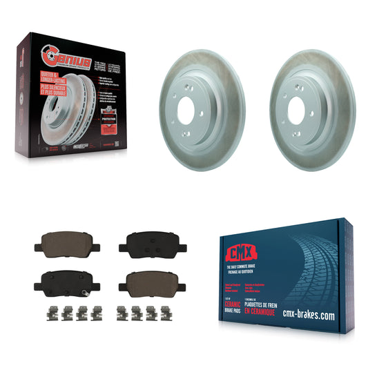 Disc Rotors and Ceramic Brake Pads Kit-KGC-102832