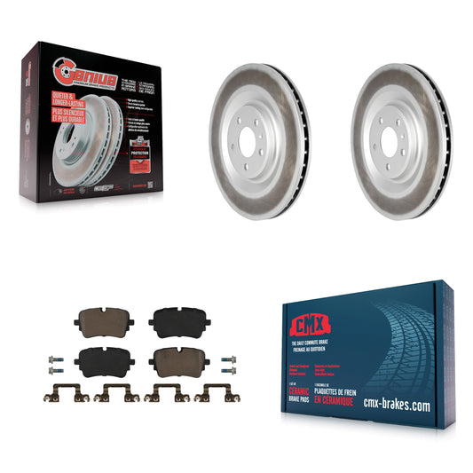 Disc Rotors and Ceramic Brake Pads Kit-KGC-102834