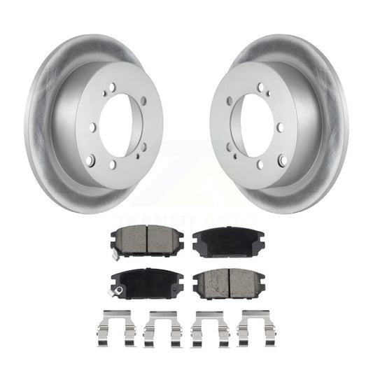 coated disc rotors and ceramic brake pads-kgc-102837 - Kit.bestparts.ca