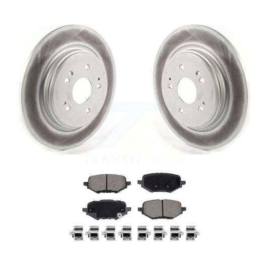 Coated Disc Rotors and Ceramic Brake Pads Kit-KGC-102844 - Kit.bestparts.ca