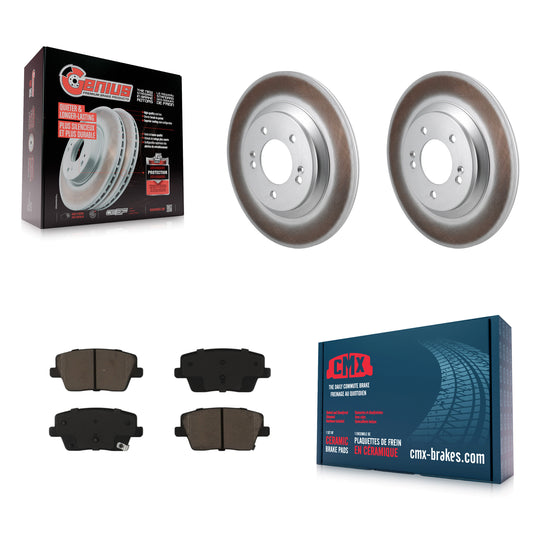 Disc Rotors and Ceramic Brake Pads Kit-KGC-102847