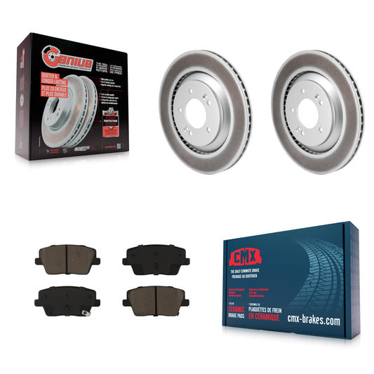 Disc Rotors and Ceramic Brake Pads Kit-KGC-102848