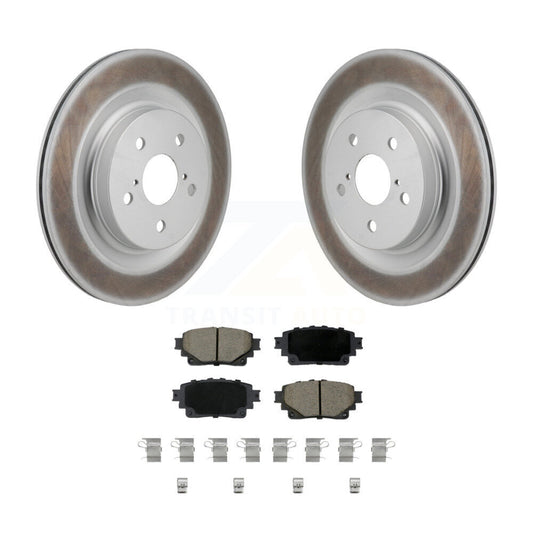 Disc Rotors and Ceramic Brake Pads Kit-KGC-102856 - Kit.bestparts.ca