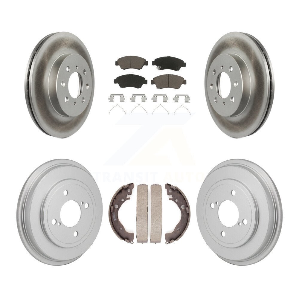 Coated Disc Rotors and Ceramic Brake Pads Kit-KGC-102863 - Kit.bestparts.ca Kit.bestparts.ca