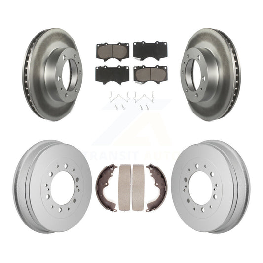 Coated Disc Rotors and Ceramic Brake Pads Kit-KGC-102864 - Kit.bestparts.ca
