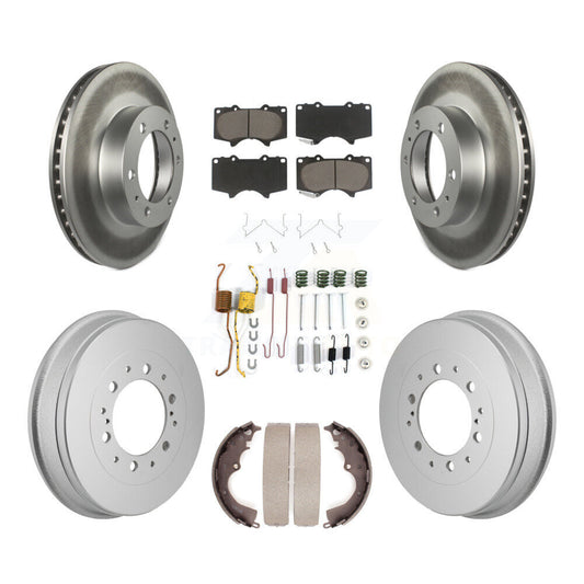 Coated Disc Rotors and Ceramic Brake Pads Kit-KGC-102872 - Kit.bestparts.ca