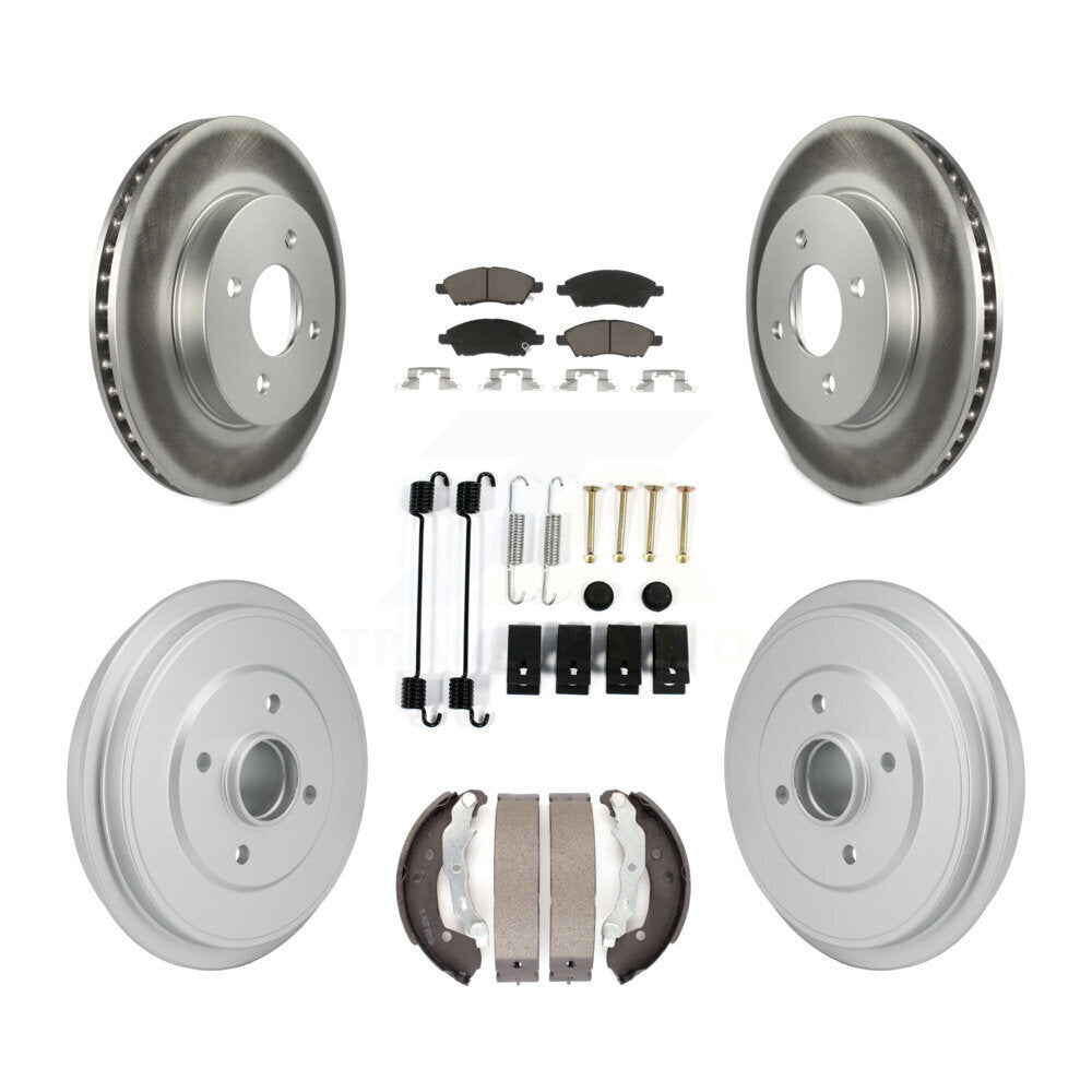 coated disc rotors and ceramic brake pads-kgc-102874 - Kit.bestparts.ca Kit.bestparts.ca