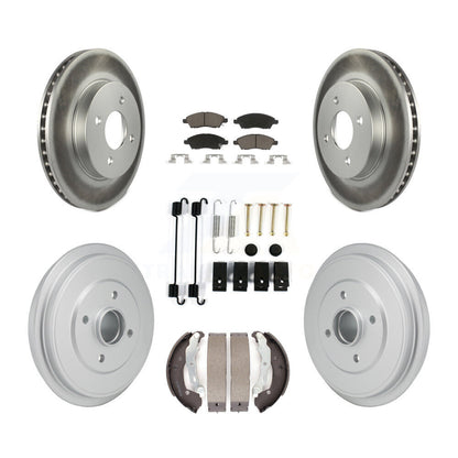 coated disc rotors and ceramic brake pads-kgc-102874 - Kit.bestparts.ca
