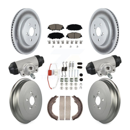 Coated Disc Rotors and Ceramic Brake Pads Kit-KGC-102882