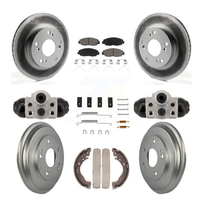 Coated Disc Rotors and Ceramic Brake Pads Kit-KGC-102883 - Kit.bestparts.ca