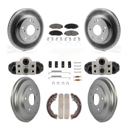 Coated Disc Rotors and Ceramic Brake Pads Kit-KGC-102883 - Kit.bestparts.ca