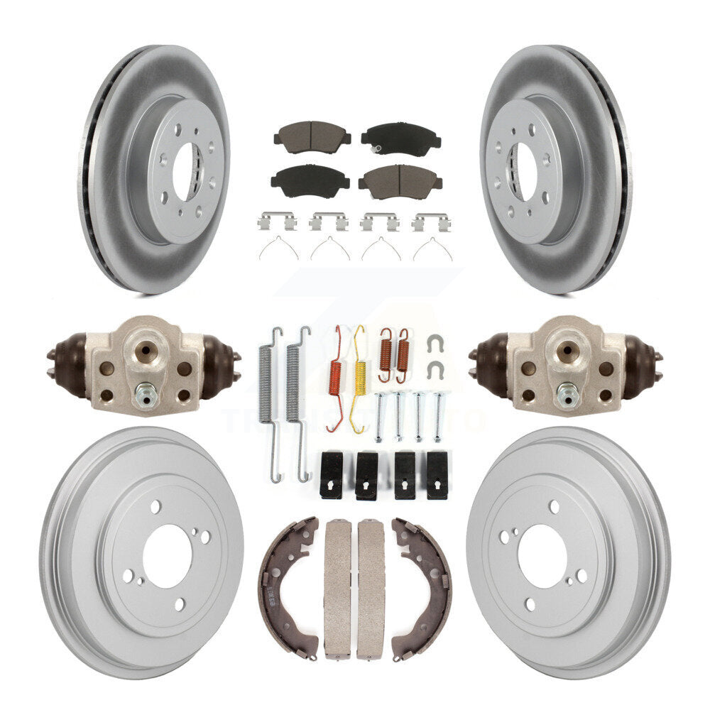 Coated Disc Rotors and Ceramic Brake Pads Kit-KGC-102885 - Kit.bestparts.ca Kit.bestparts.ca