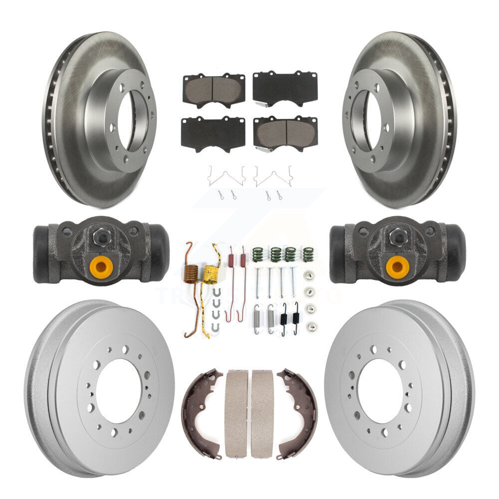 Coated Disc Rotors and Ceramic Brake Pads Kit-KGC-102889 - Kit.bestparts.ca