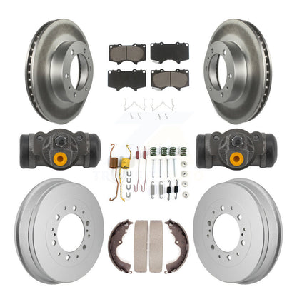 Coated Disc Rotors and Ceramic Brake Pads Kit-KGC-102889 - Kit.bestparts.ca