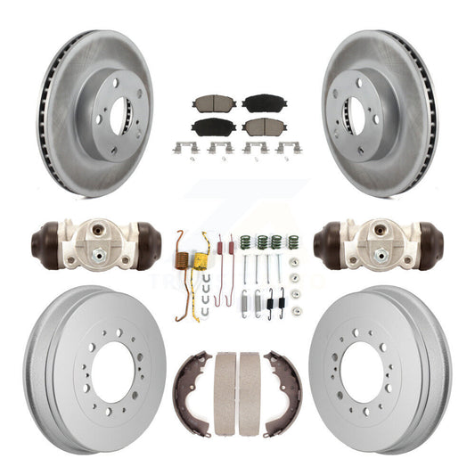 coated disc rotors and ceramic brake pads-kgc-102890 - Kit.bestparts.ca
