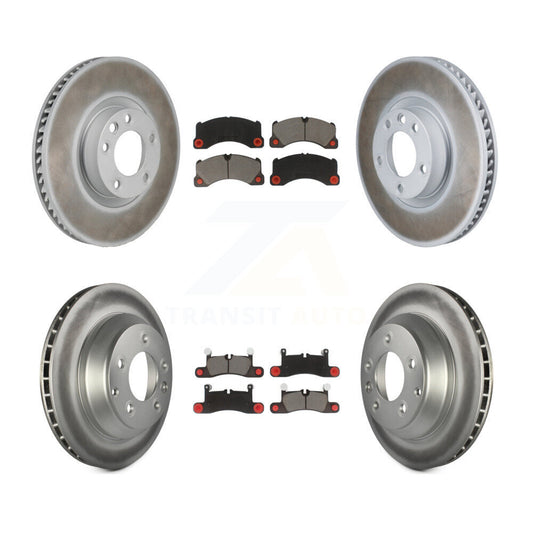 Coated Disc Rotors and Ceramic Brake Pads Kit-KGC-102895 - Kit.bestparts.ca