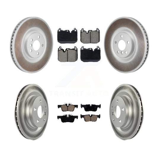 Coated Disc Rotors and Ceramic Brake Pads Kit-KGC-102896 - Kit.bestparts.ca