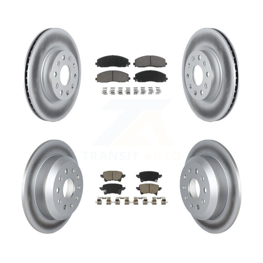 Disc Rotors and Ceramic Brake Pads Kit-KGC-102904 - Kit.bestparts.ca