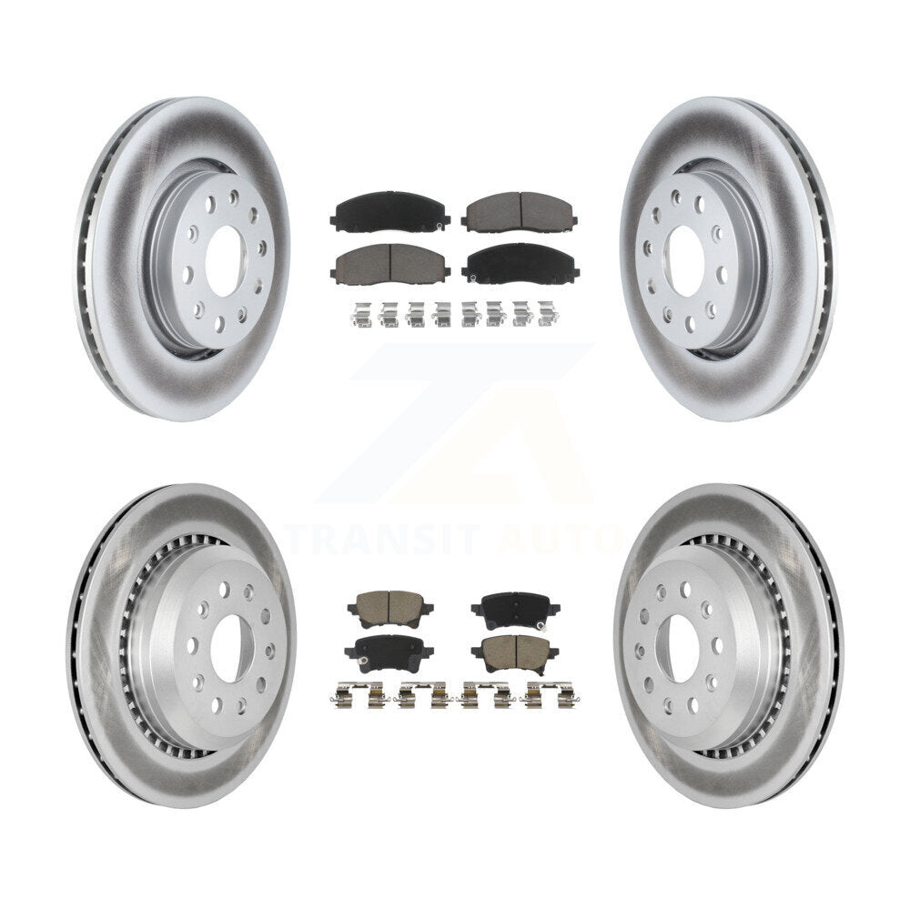 Disc Rotors and Ceramic Brake Pads Kit-KGC-102908 - Kit.bestparts.ca