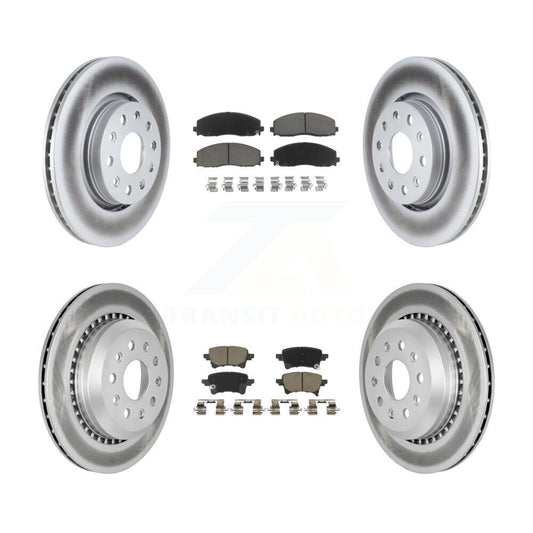 Disc Rotors and Ceramic Brake Pads Kit-KGC-102908 - Kit.bestparts.ca