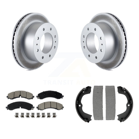 Coated Disc Rotors and Ceramic Brake Pads Kit-KGC-102914 - Kit.bestparts.ca