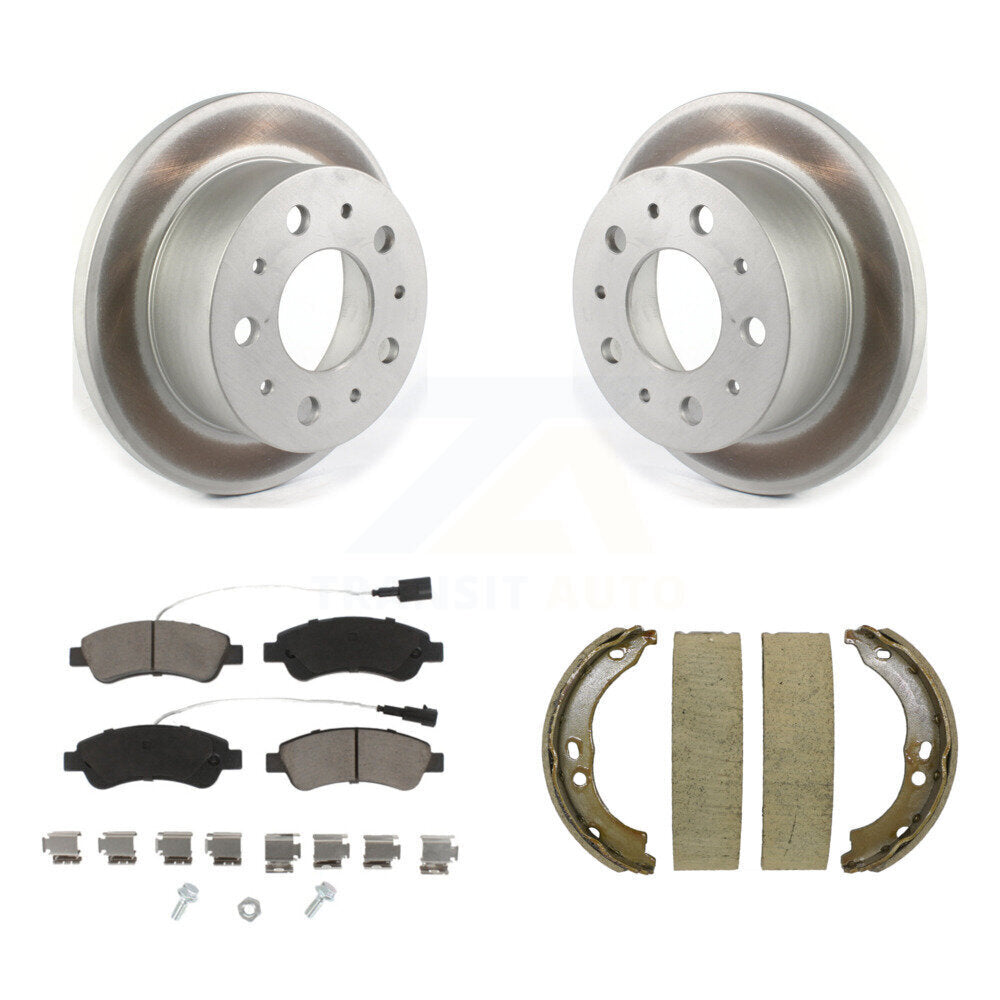 Coated Disc Rotors and Ceramic Brake Pads Kit-KGC-102916 - Kit.bestparts.ca