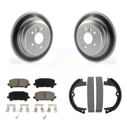 Coated Disc Rotors and Ceramic Brake Pads Kit-KGC-102920 - Kit.bestparts.ca
