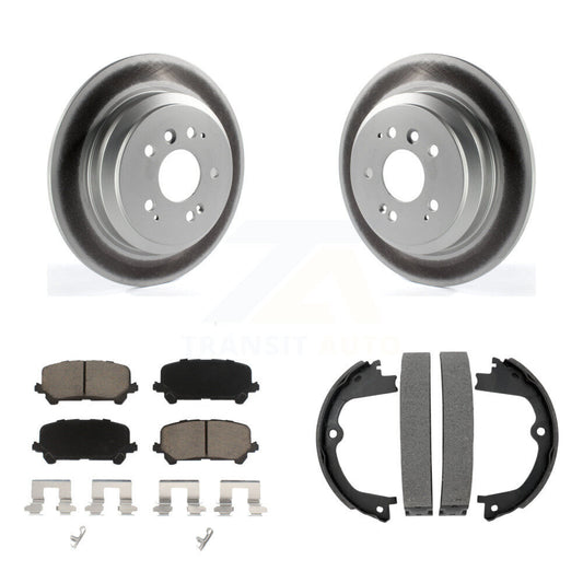 Coated Disc Rotors and Ceramic Brake Pads Kit-KGC-102920 - Kit.bestparts.ca
