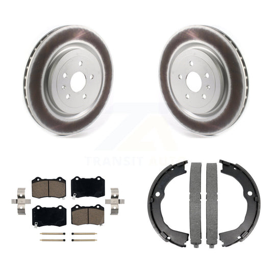 Coated Disc Rotors and Ceramic Brake Pads Kit-KGC-102921 - Kit.bestparts.ca