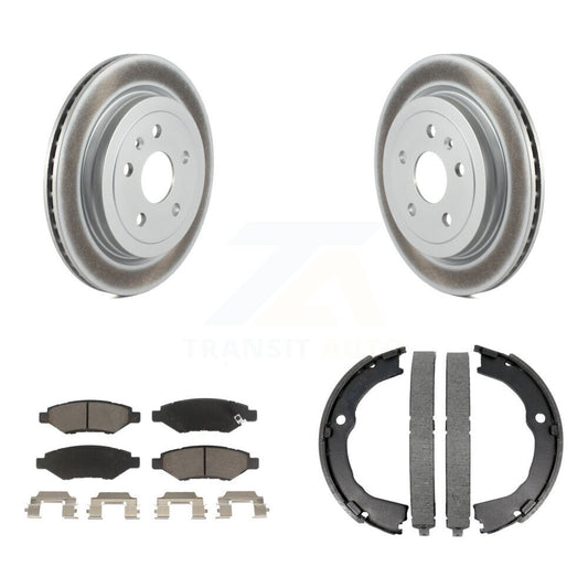 Coated Disc Rotors and Ceramic Brake Pads Kit-KGC-102922 - Kit.bestparts.ca