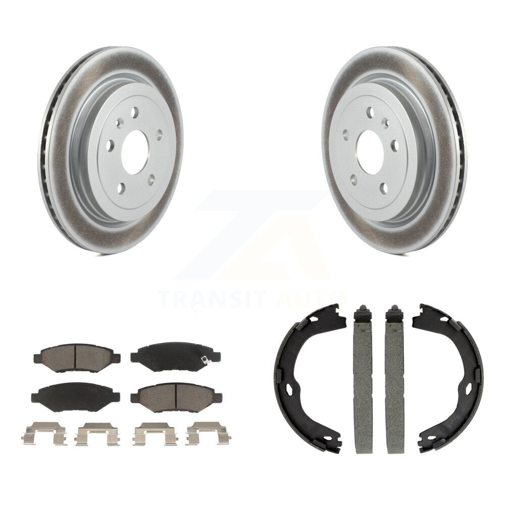 Coated Disc Rotors and Ceramic Brake Pads Kit-KGC-102925 - Kit.bestparts.ca Kit.bestparts.ca