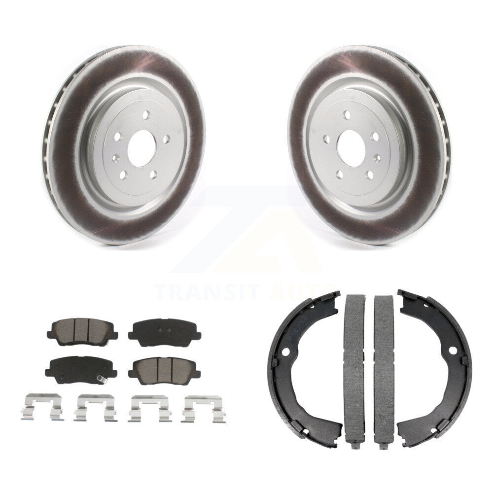 Coated Disc Rotors and Ceramic Brake Pads Kit-KGC-102926 - Kit.bestparts.ca Kit.bestparts.ca