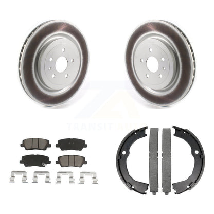 Coated Disc Rotors and Ceramic Brake Pads Kit-KGC-102926 - Kit.bestparts.ca