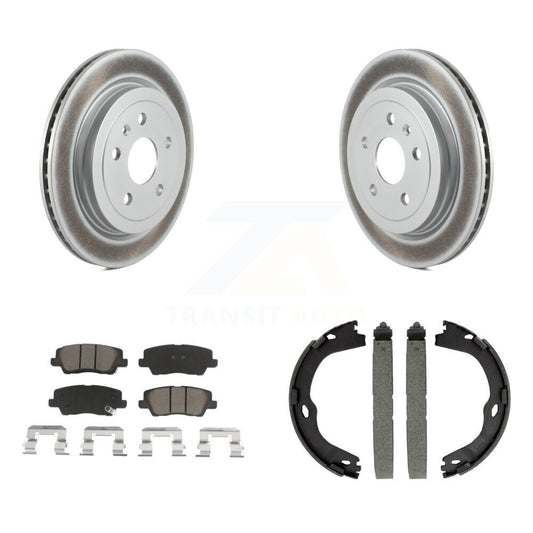 Coated Disc Rotors and Ceramic Brake Pads Kit-KGC-102927 - Kit.bestparts.ca