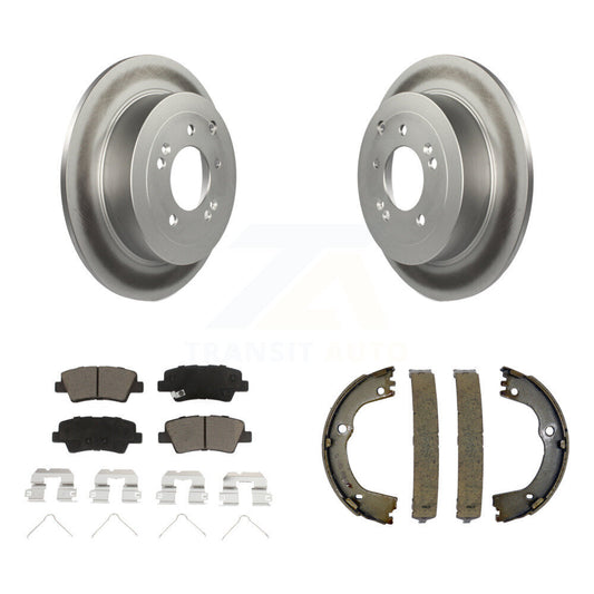 Coated Disc Rotors and Ceramic Brake Pads Kit-KGC-102928 - Kit.bestparts.ca