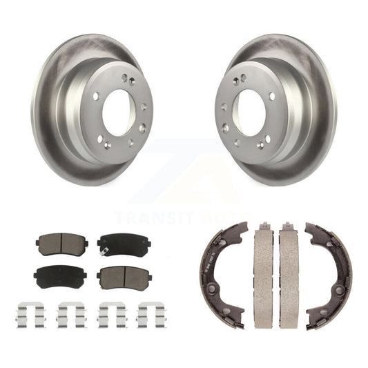 Coated Disc Rotors and Ceramic Brake Pads Kit-KGC-102932 - Kit.bestparts.ca