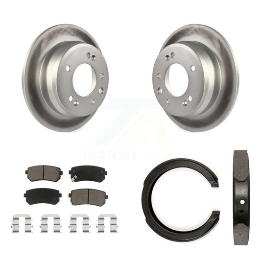 Coated Disc Rotors and Ceramic Brake Pads Kit-KGC-102933 - Kit.bestparts.ca