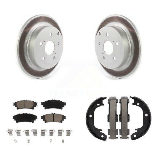 Coated Disc Rotors and Ceramic Brake Pads Kit-KGC-102939 - Kit.bestparts.ca
