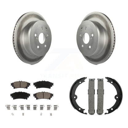 Coated Disc Rotors and Ceramic Brake Pads Kit-KGC-102943 - Kit.bestparts.ca
